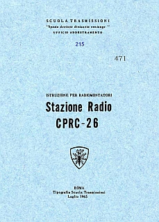 Stazione radio CPRC-26 1965